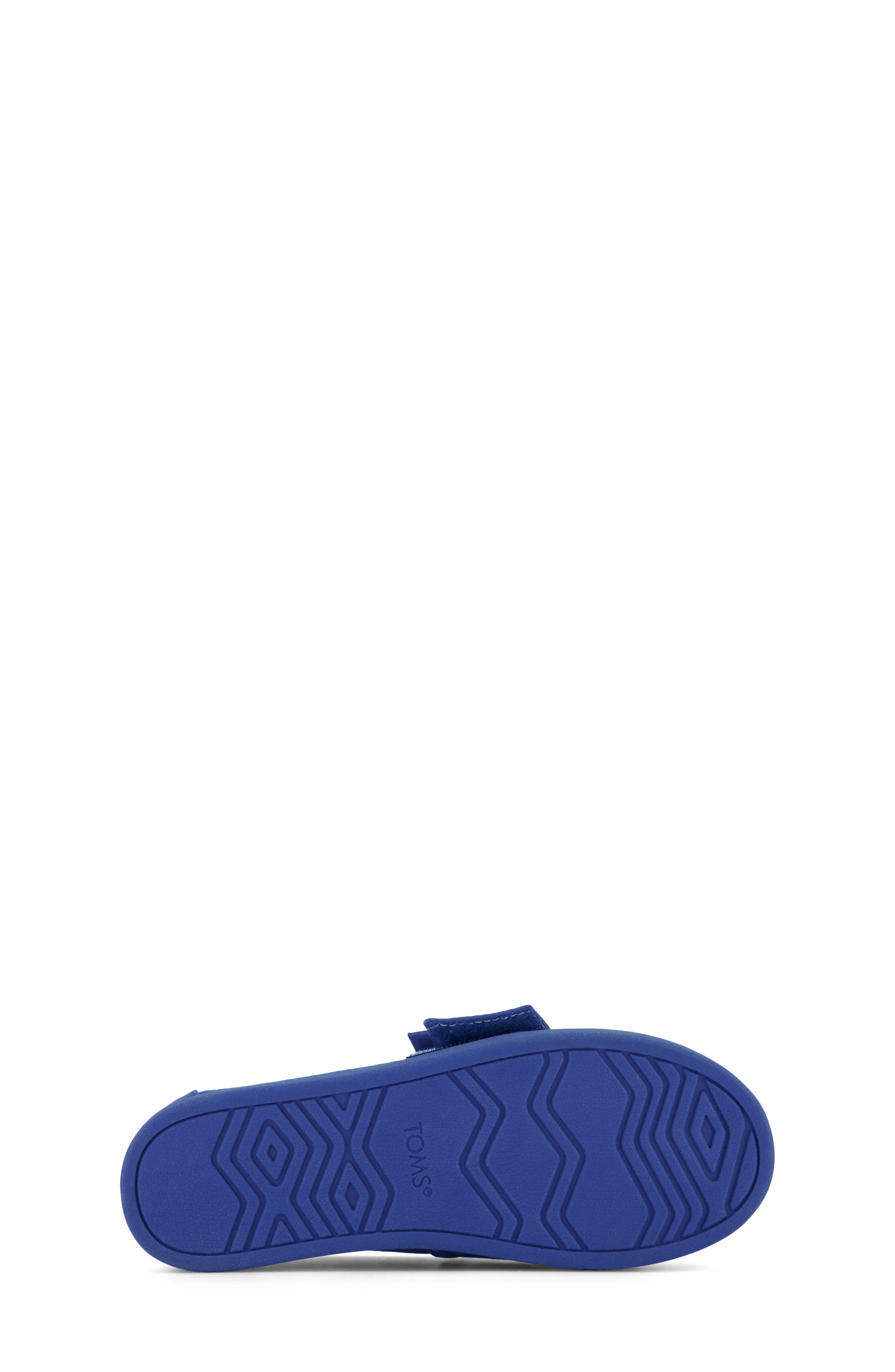 TOMS x Jamie Mizrahi Kids' Alp FWD Water Repellent Suede Slip-On Espadrille, Alternate, color, Bright Blue