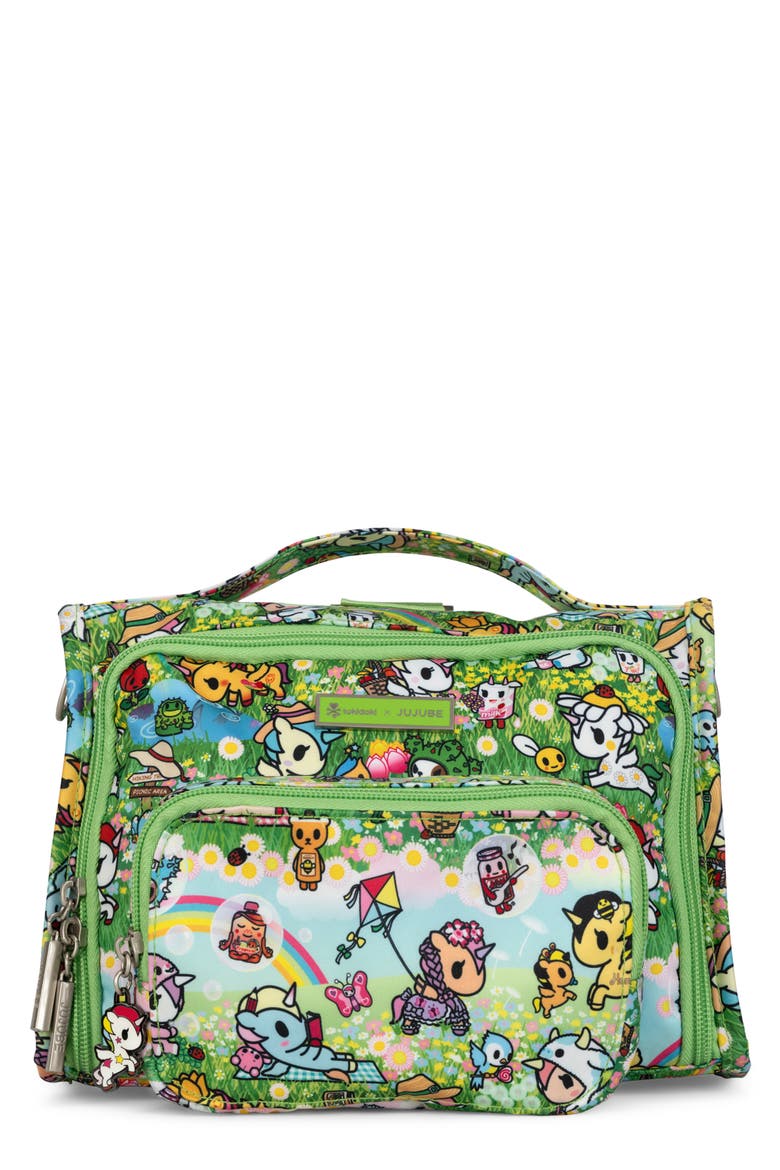 The Bestie Crossbody Diaper Bag, Main, color, MEADOW BLOOMS