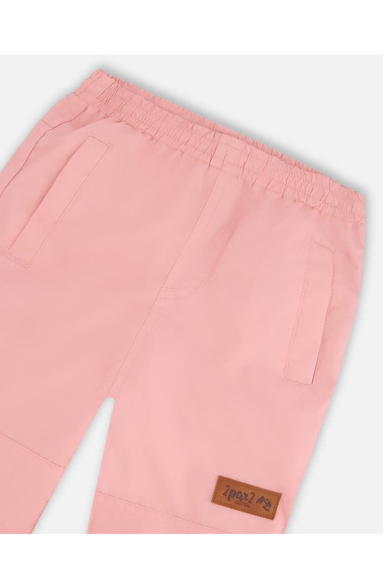 Deux par Deux Two-Piece Mid-Season Cat Outerwear Set, Alternate, color, Green Printed Cats