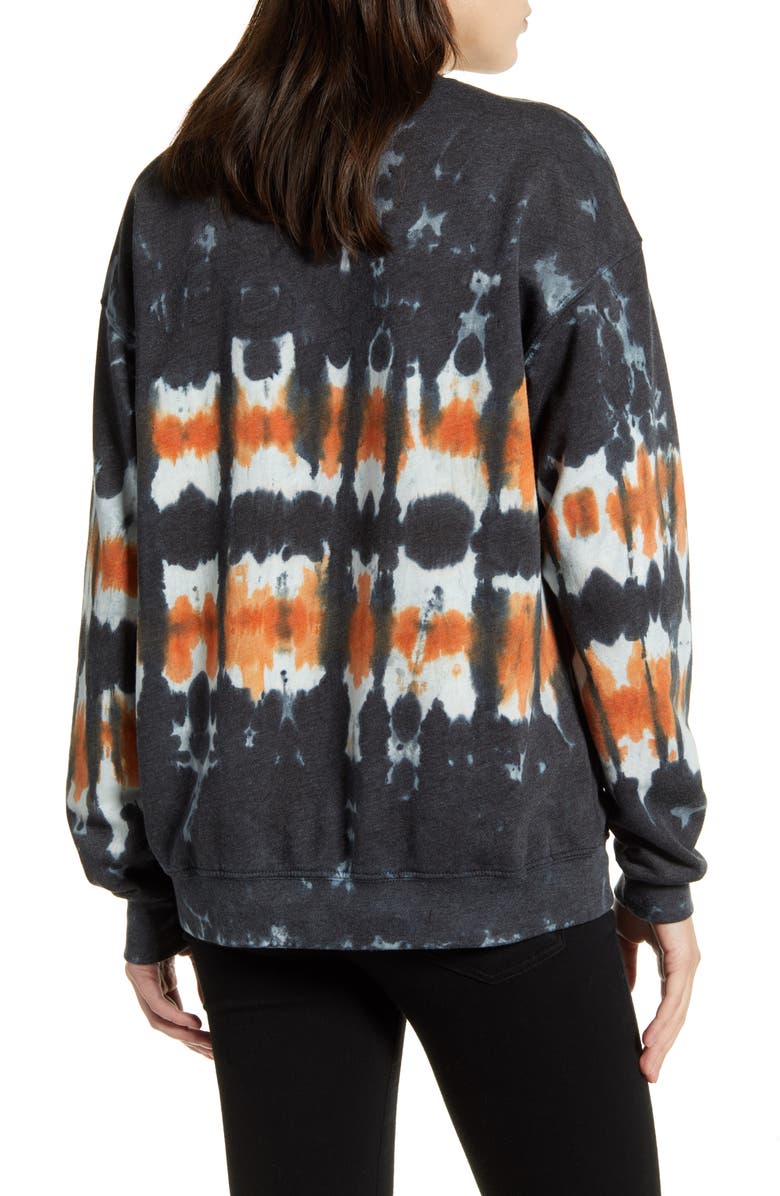 Treasure & Bond Tie Dye Cotton Blend Sweatshirt, Alternate, color,