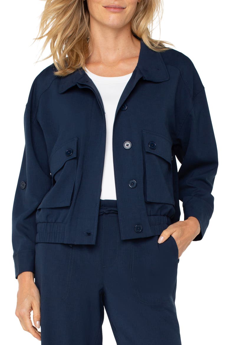 Utility Jacket, Main, color, DARK NAVY