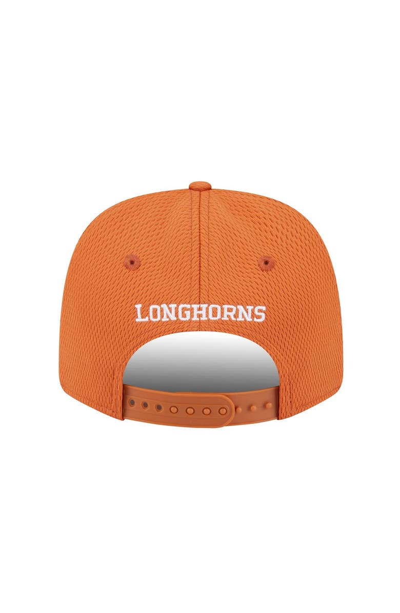 New Era Men's New Era Texas Orange Texas Longhorns COOLERA 9SEVENTY Rope Stretch-Snap Hat, Alternate, color, Burnt Orange