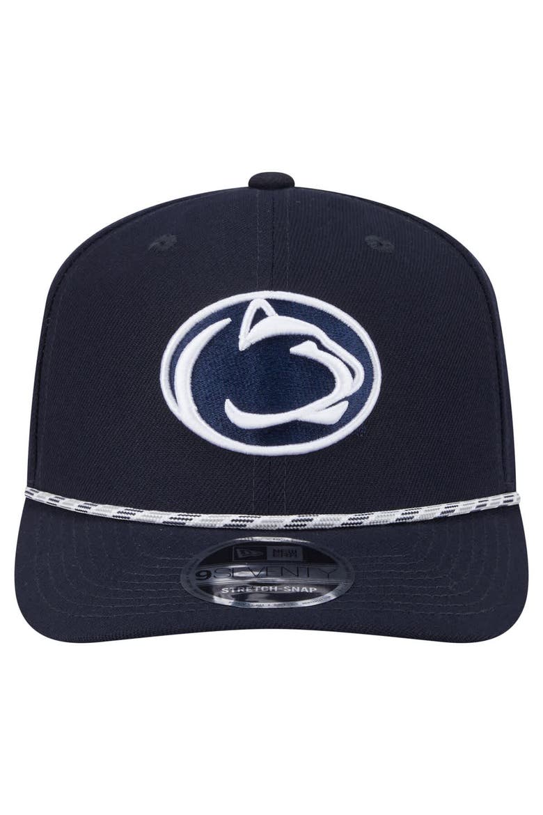 Men's New Era Navy Penn State Nittany Lions Game Day Multi-Rope 9SEVENTY Stretch-Snap Hat, Alternate, color, Navy