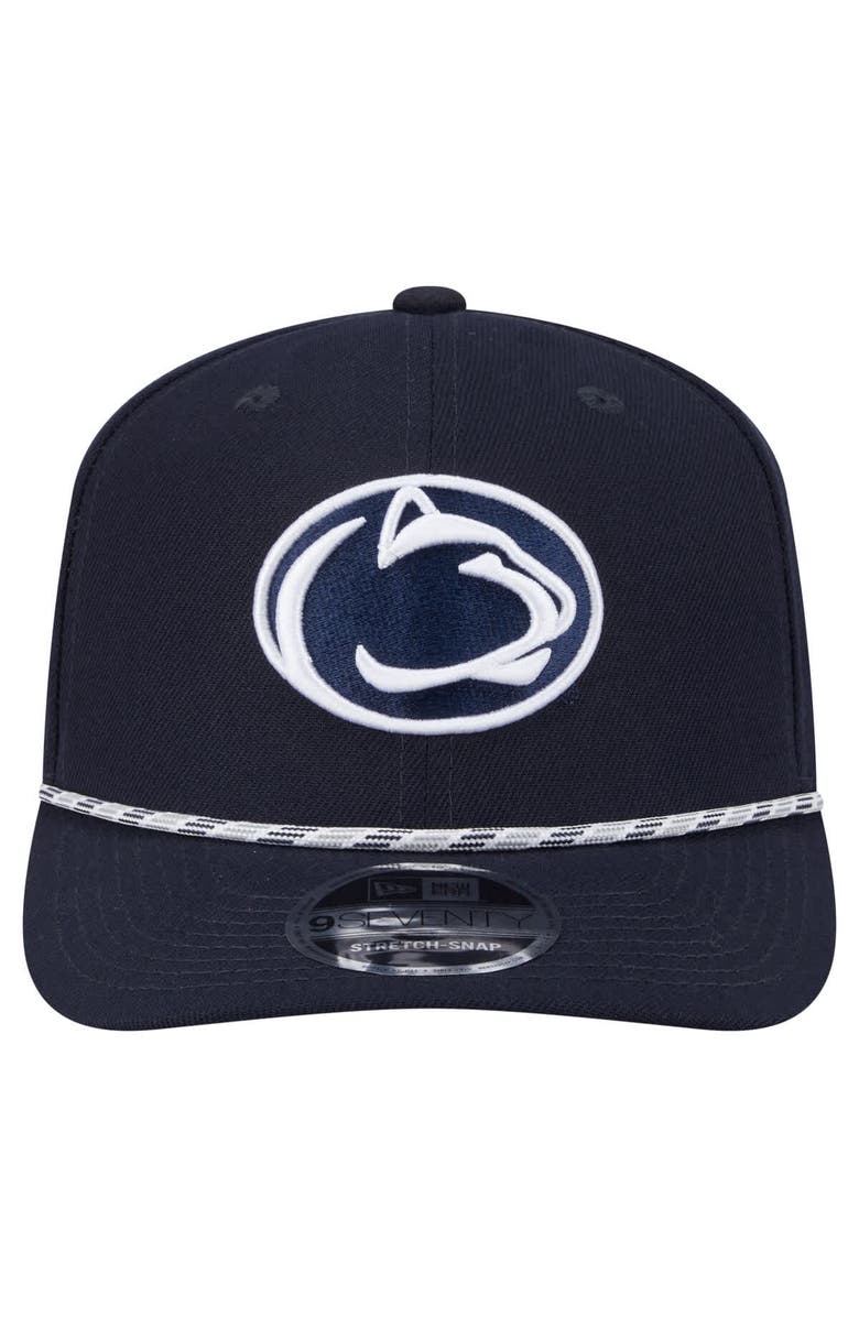New Era Men's New Era Navy Penn State Nittany Lions Game Day Multi-Rope 9SEVENTY Stretch-Snap Hat, Alternate, color, Navy