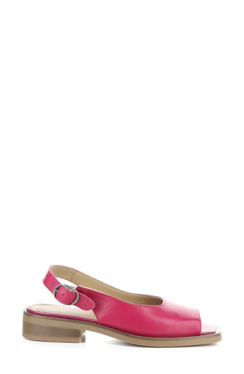Bos. & Co. Elena Slingback Flat In Magnolia