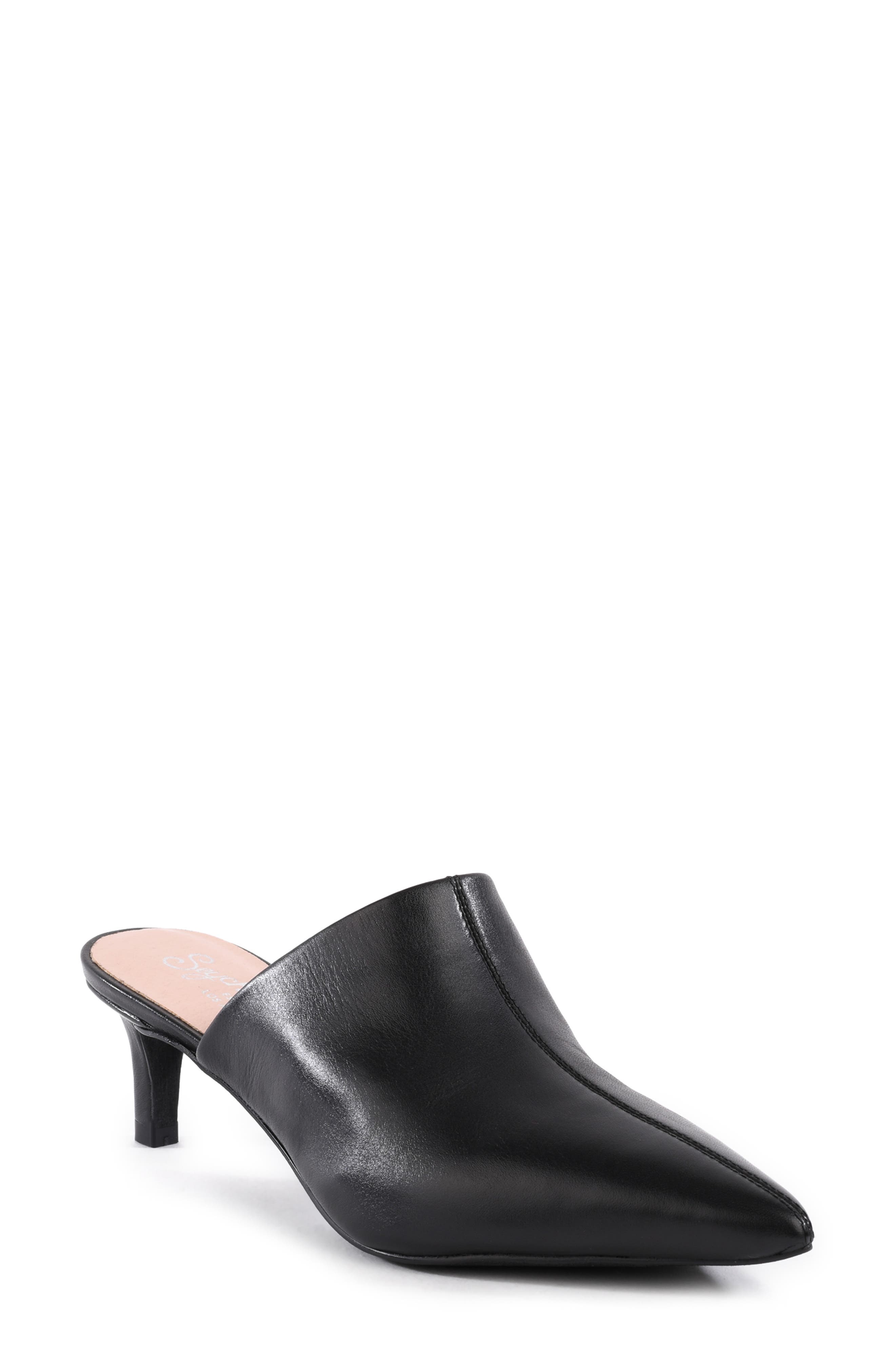 Seychelles Intentions Leather Mule, Main, color, 
