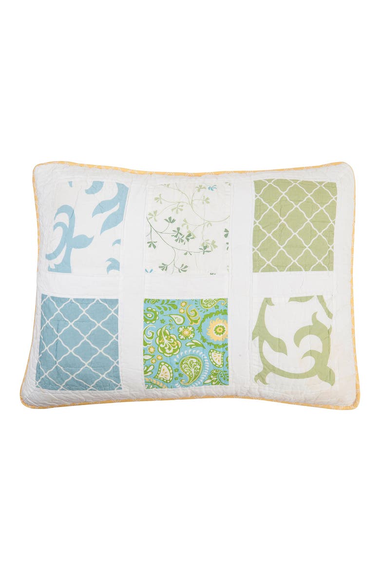 Josie Standard Sham 20" x 26", Main, color, White