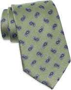 Duchamp Paisley Silk Tie