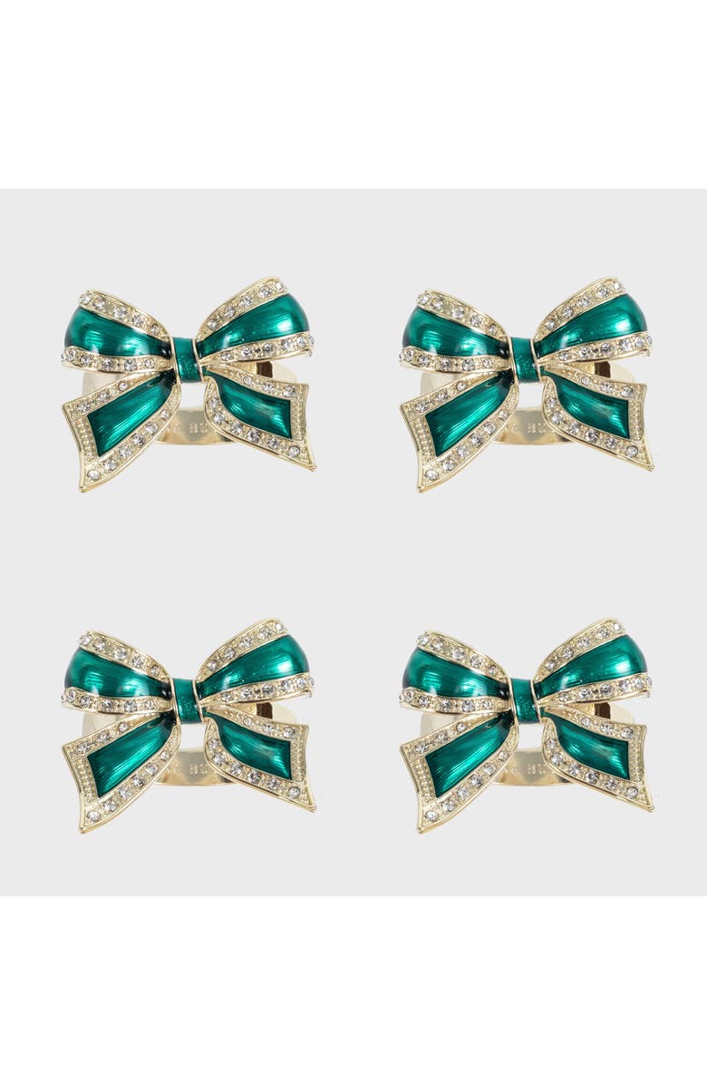 Joanna Buchanan Enamel skinny napkin rings, set of four, Alternate, color, 