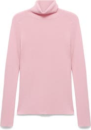 MANGO Turtleneck Wool Sweater