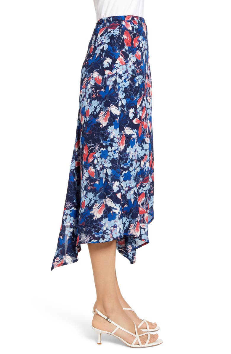 GIBSONLOOK Gibson x International Women's Day Fancy Ashley Asymmetrical Flowy Midi Skirt, Alternate, color,