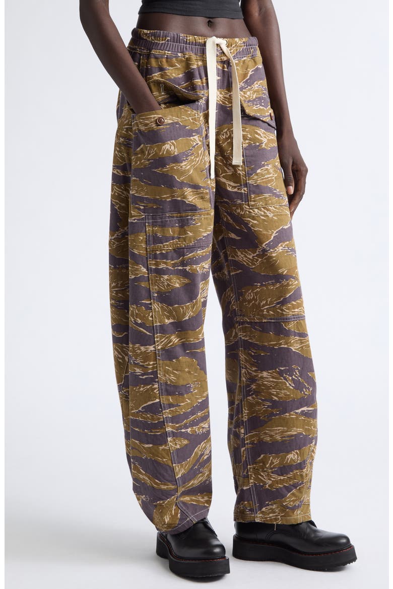 Reversible Utility Pants, Alternate, color, GREEN CAMO