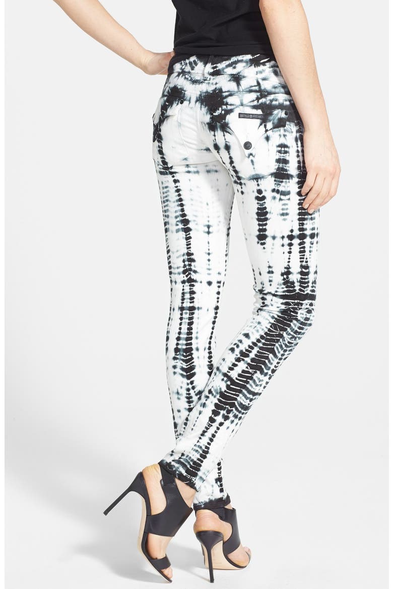 Tie Dye Skinny Stretch Jeans, Alternate, color, ILLUSIONS