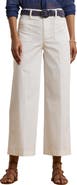 Lauren Ralph Lauren Stretch Cotton Twill Crop Pants
