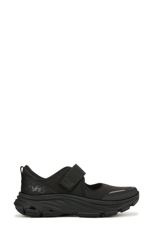 Ryka Rykä Devotion X Max Mary Jane Sneaker In Black/black