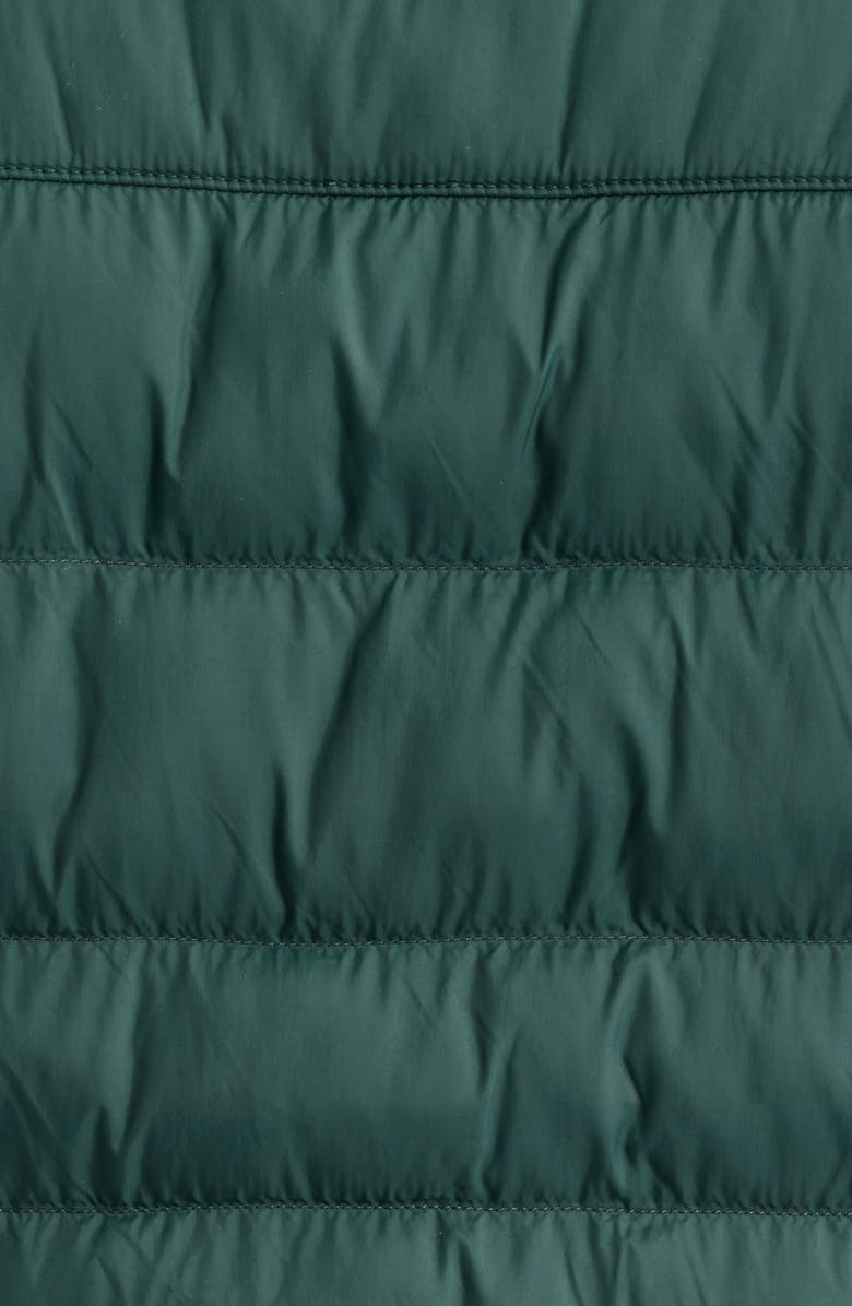 Peter Millar Apex Quilted Water Resistant Vest, Alternate, color, Nordic Pine