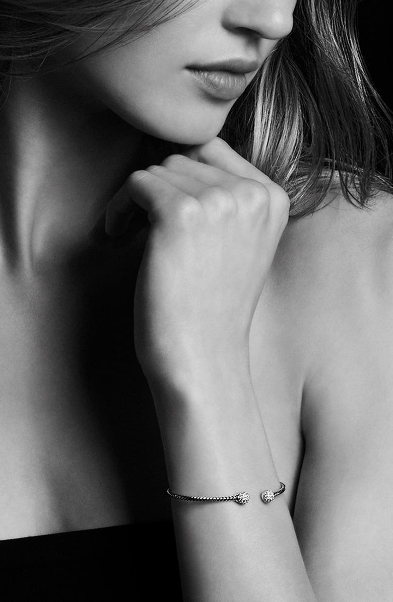 David Yurman Solari Bead Bracelet with Diamonds in 18K Gold, Main, color, 