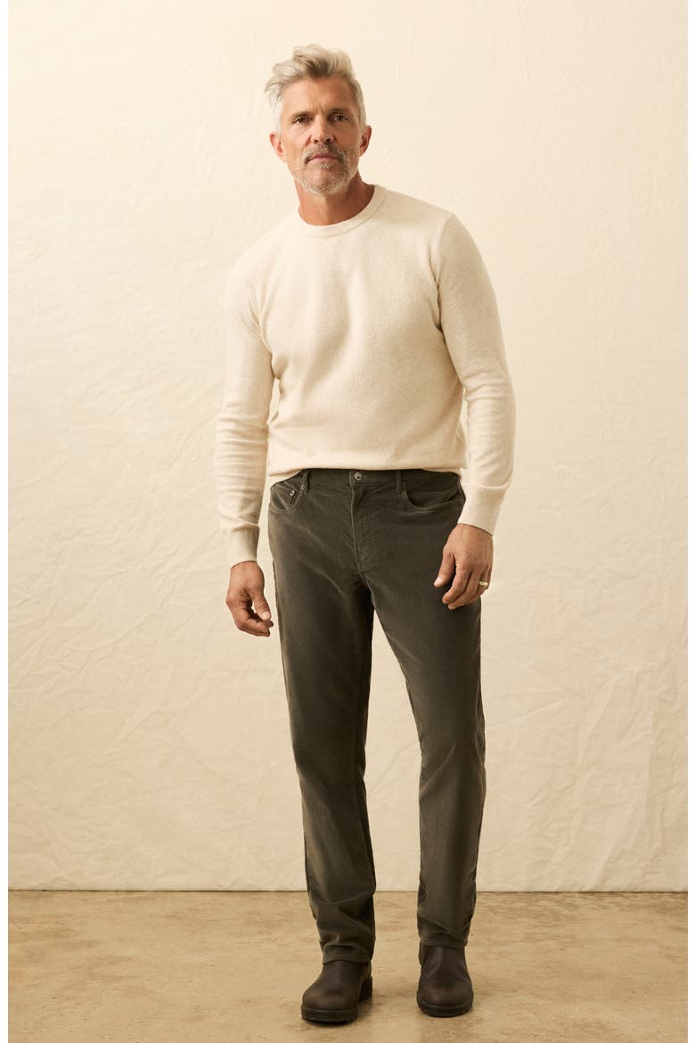 Stretch Corduroy Pants, Alternate, color, MOUNTAIN FOREST