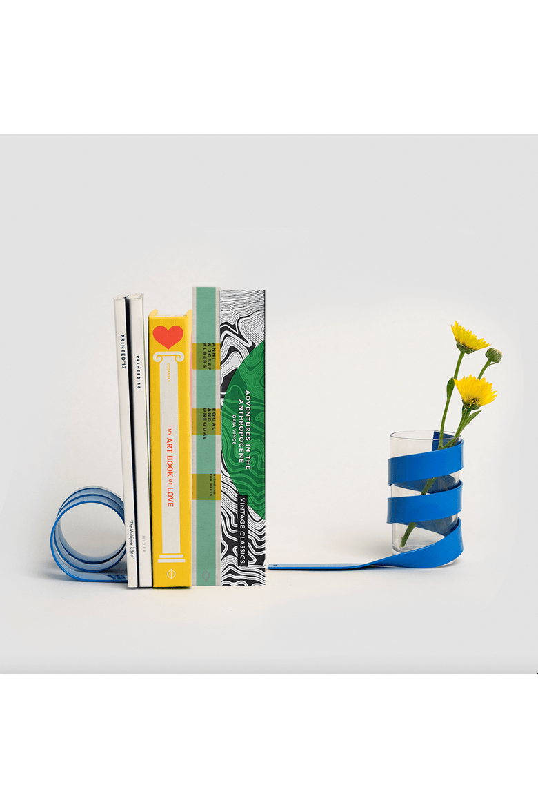 Book End, Alternate, color, Blue