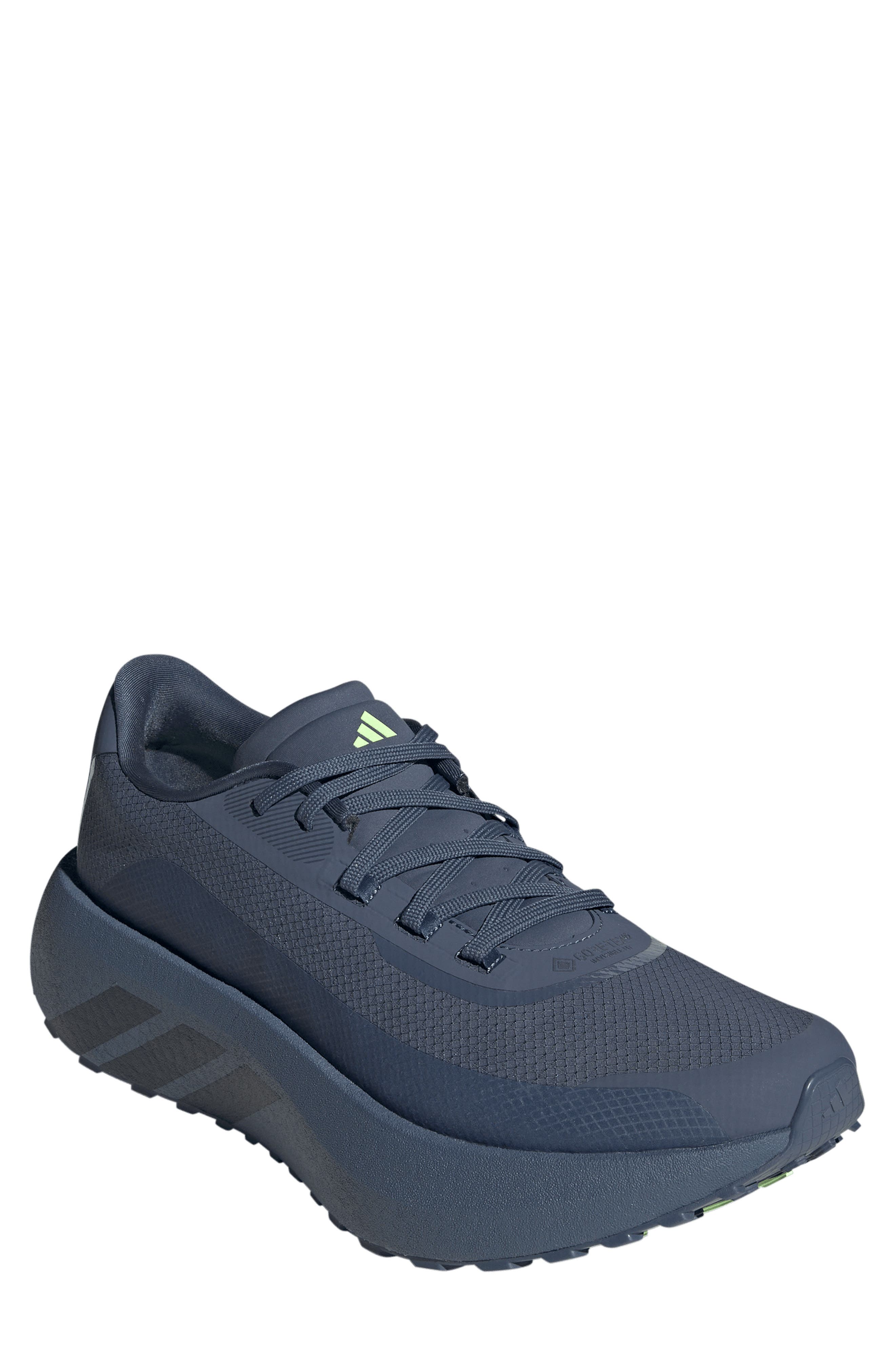 Hyperboost GTX Waterproof Running Shoe, Main, color, PRELOVED INK/ INK/ GREEN