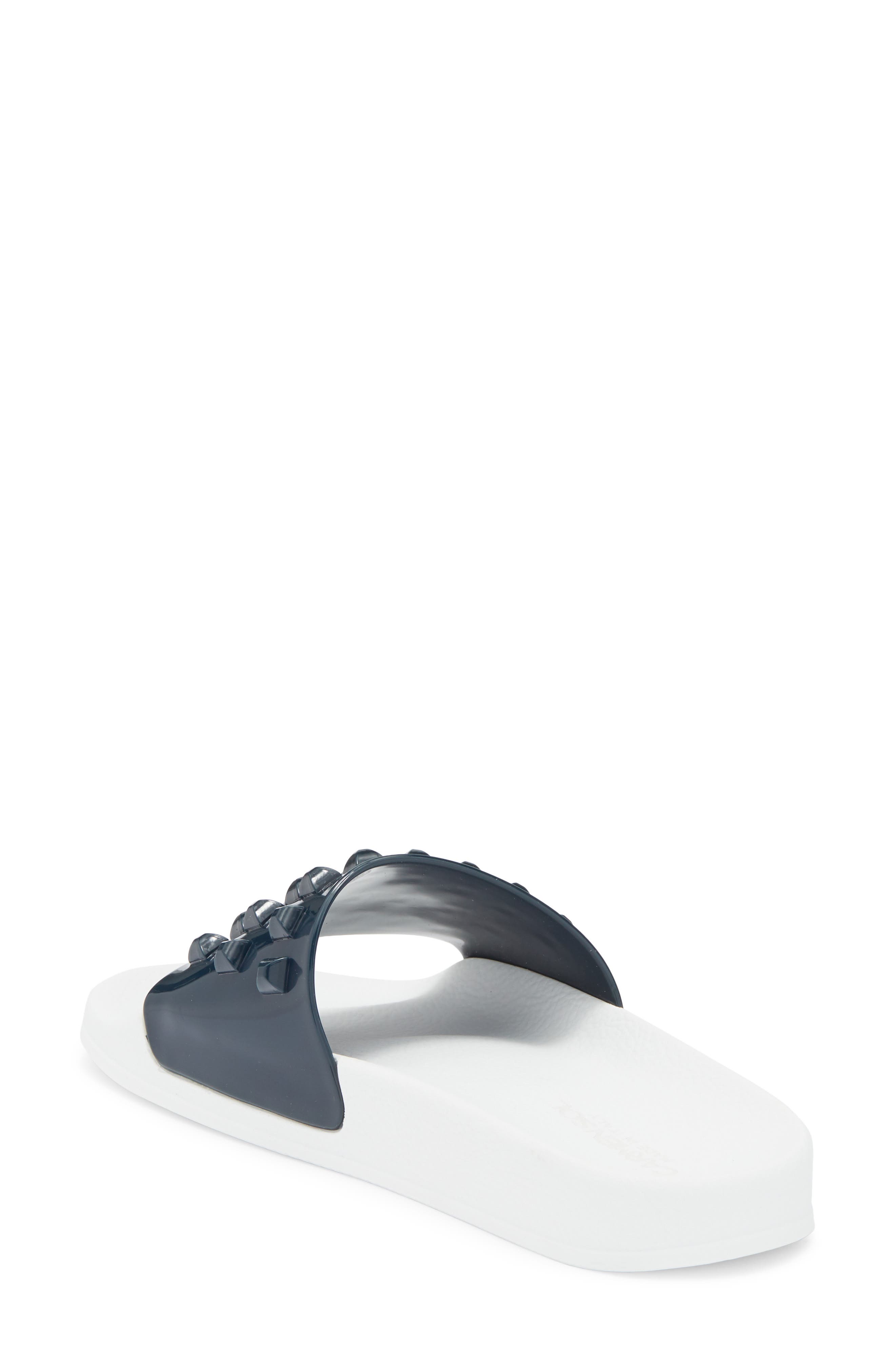 Franco Waterproof Slide Sandal, Alternate, color, NAVY BLUE