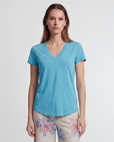 Womens V-neck Top