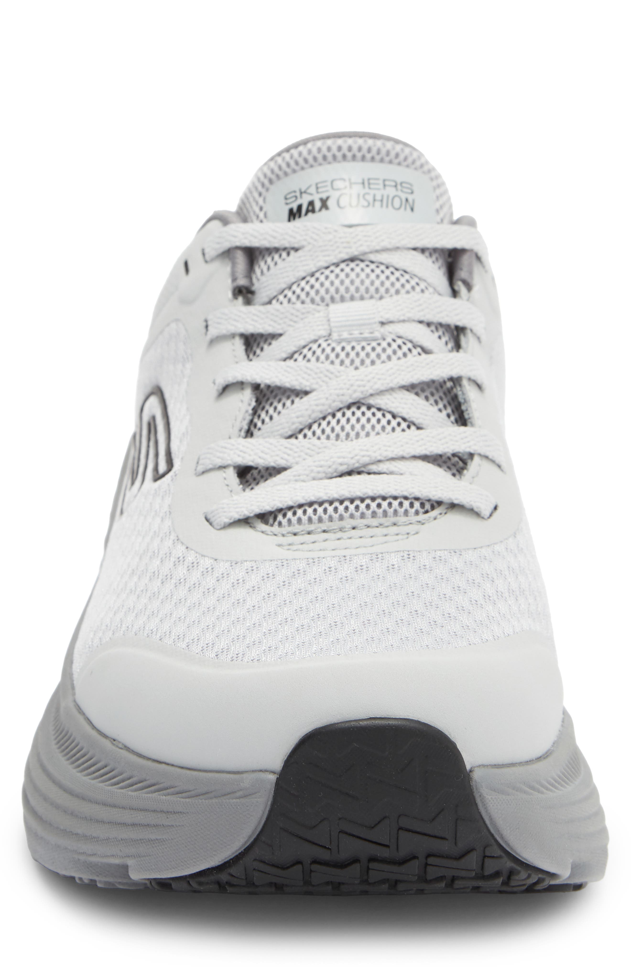Max Cushioning Endeavour Running Shoe, Alternate, color, GREY