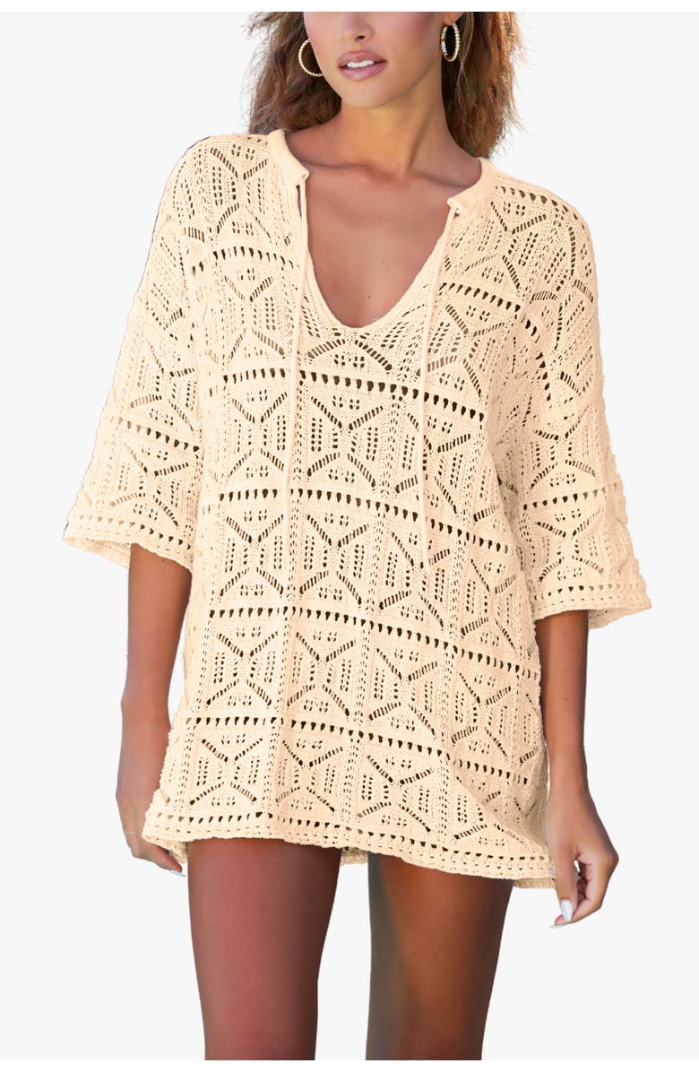 Bishop + Young Hamptons Tunic, Main, color, Sand