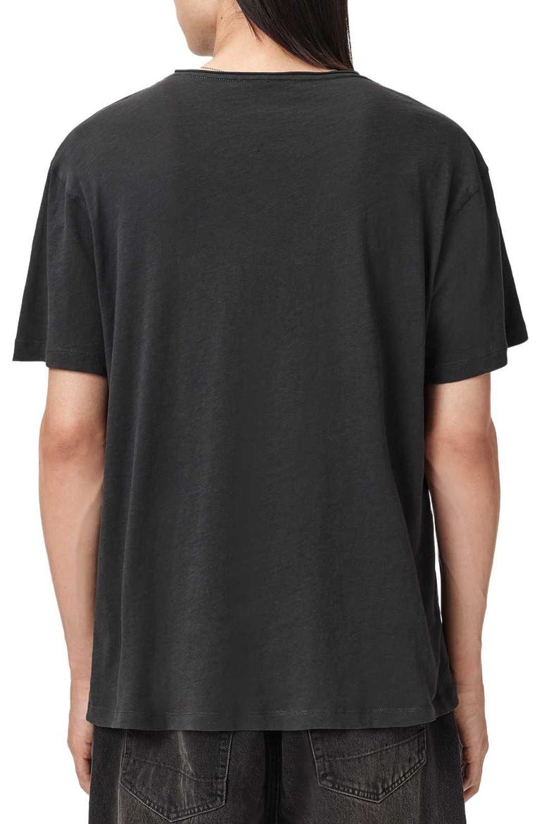 Sabre Cotton Graphic T-Shirt, Alternate, color, WASHED BLACK