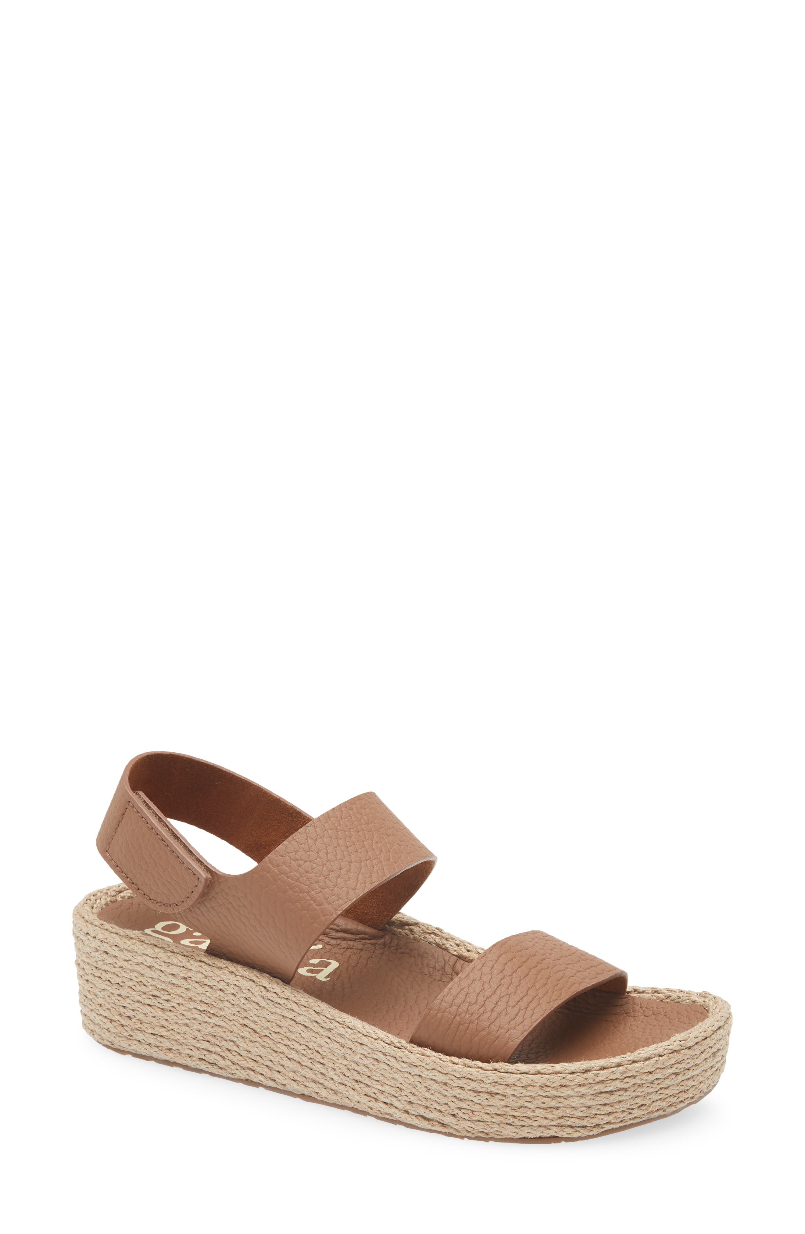Pedro Garcia Lacey Platform Sandal, Main, color, 