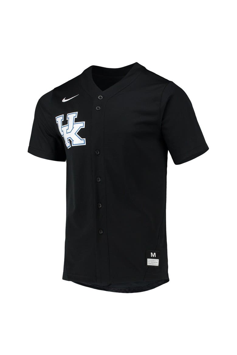 Men's Nike Black Kentucky Wildcats Replica Baseball Jersey, Alternate, color, Black