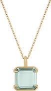Bony Levy 14K Gold Prasiolite Pendant Necklace