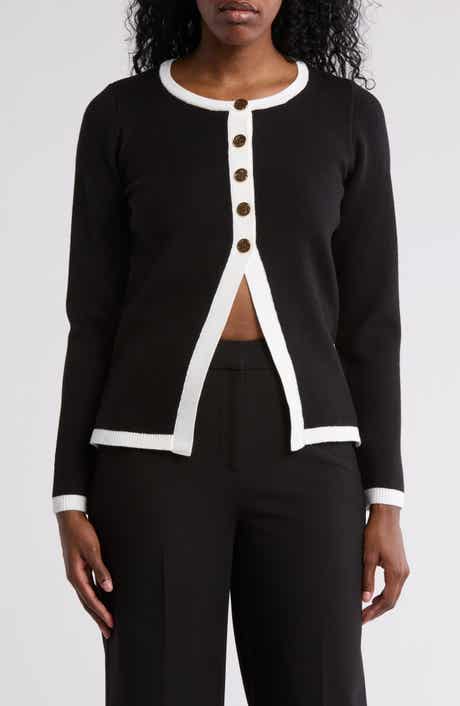 BY DESIGN Halsey Tipped Cardigan