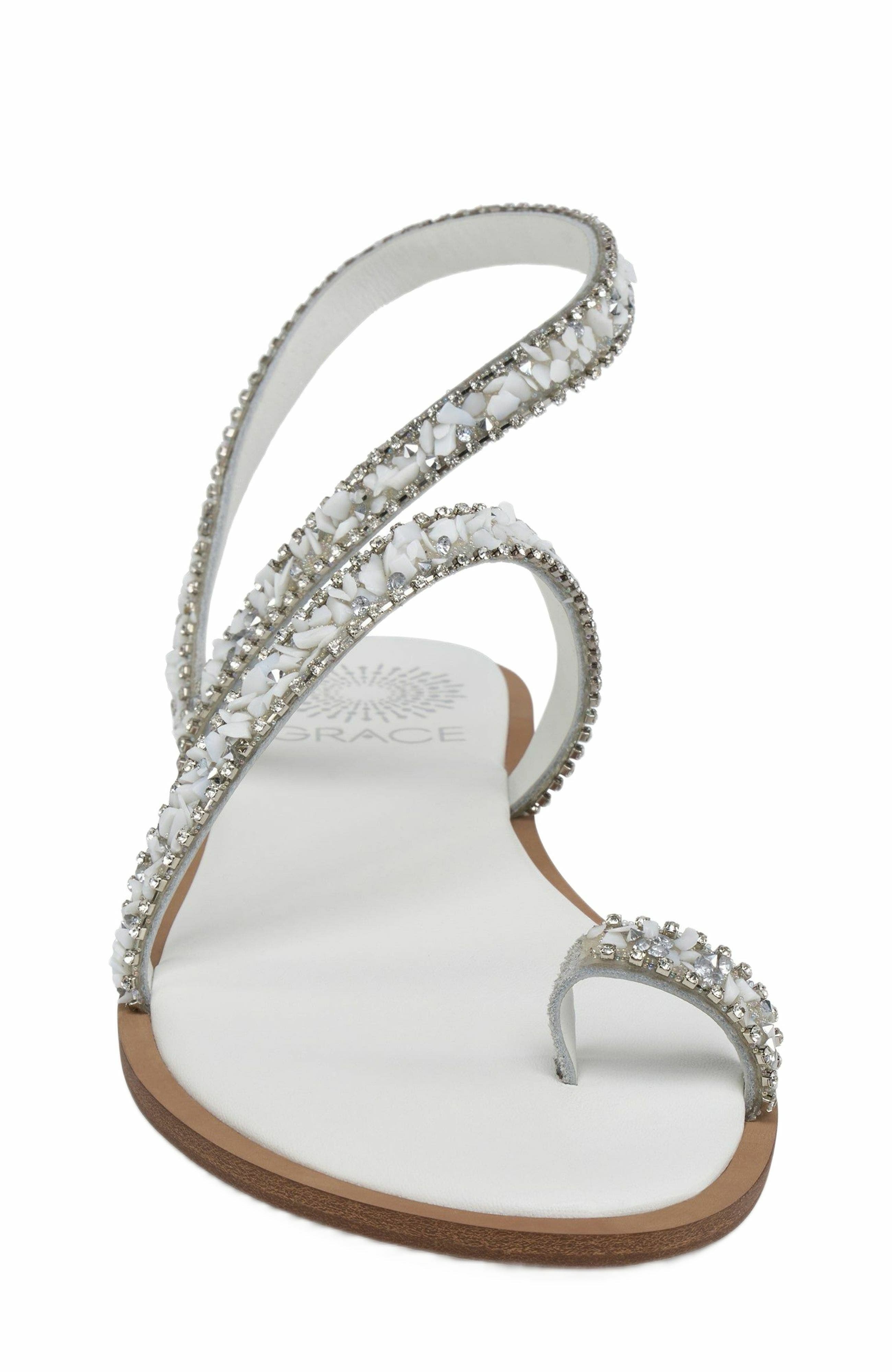 Grace Footwear Positano Sandal, Alternate, color, White