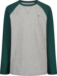 Tommy Hilfiger Kids' Raglan Long Sleeve T-Shirt