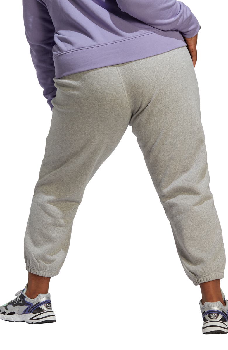 adidas Lifestyle High Waist Fleece Joggers, Alternate, color,