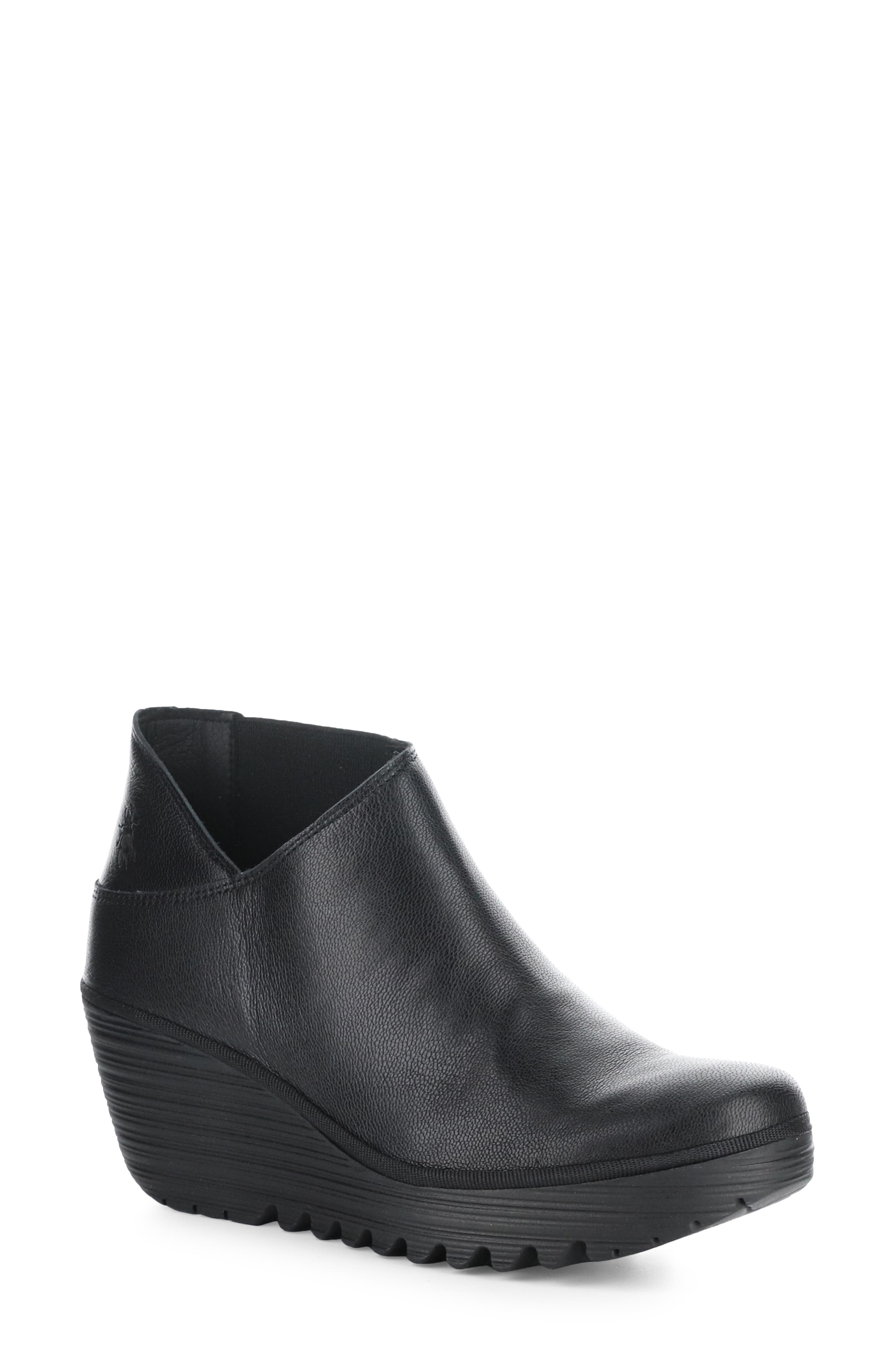 Fly London Yego Wedge Bootie, Main, color, 