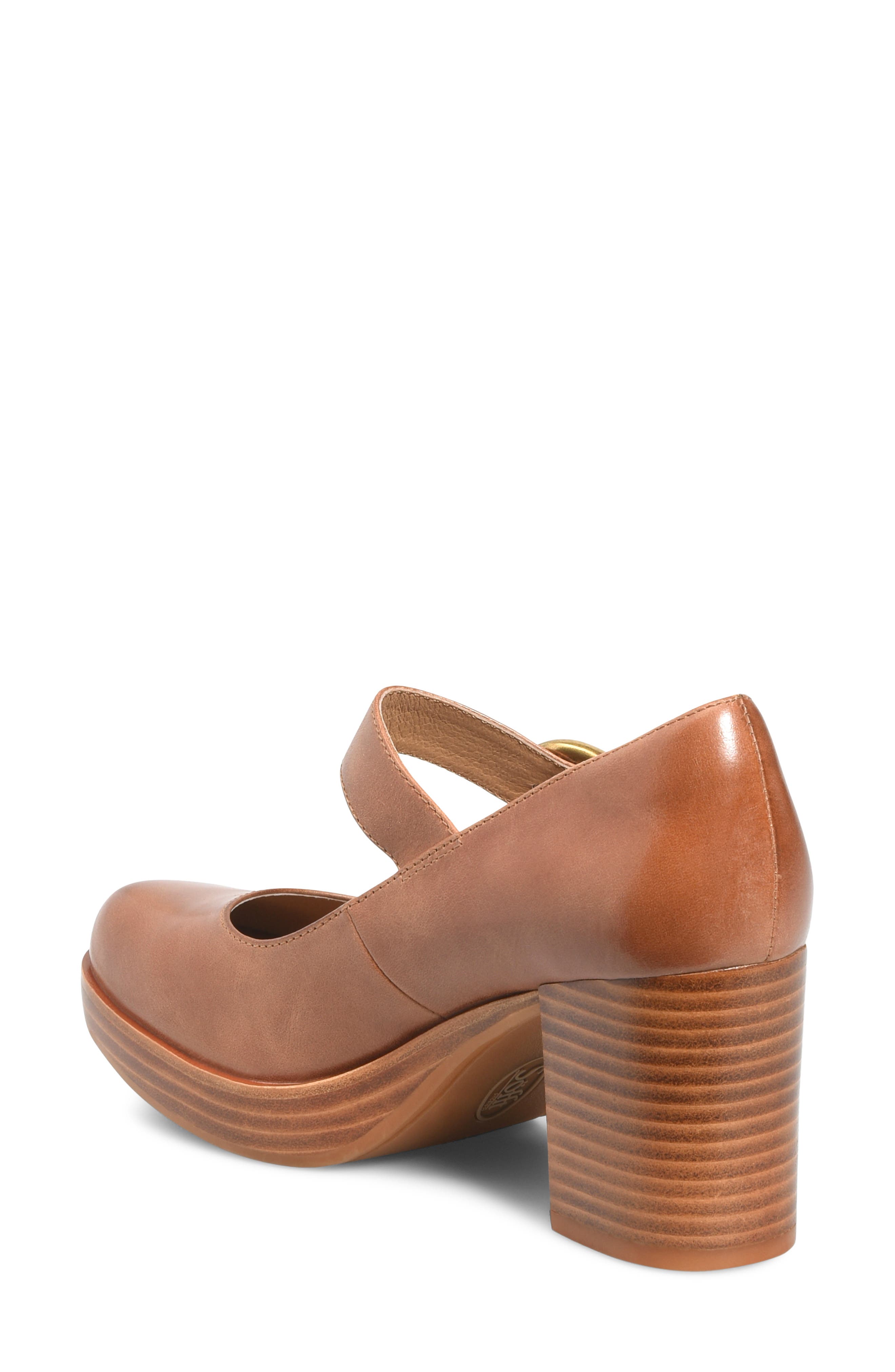 Kathleen Platform Mary Jane Pump, Alternate, color, CORK