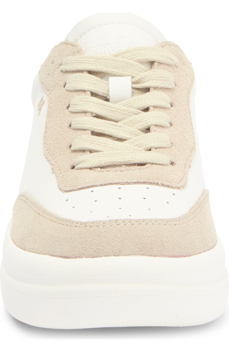 Mykos Nyla Platform Sneaker, Alternate, color, White/ Sand