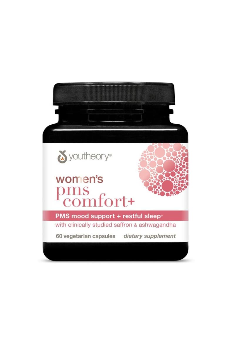 PMS Comfort+ Vegetarian Capsule Supplement 60 vegetarian capsules, Main, color, None