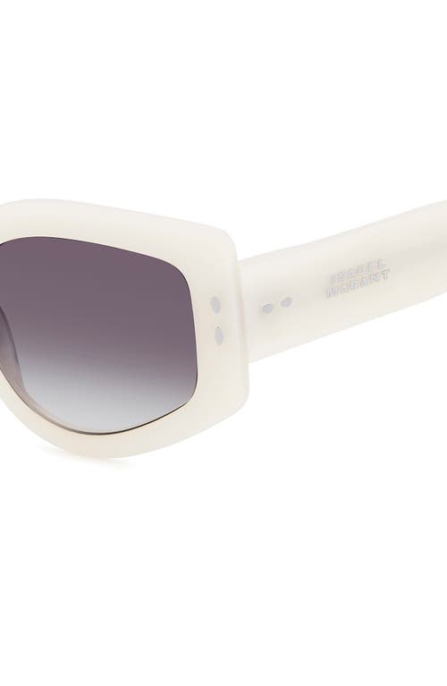 Isabel Marant 54mm Gradient Cat Eye Sunglasses In Gray