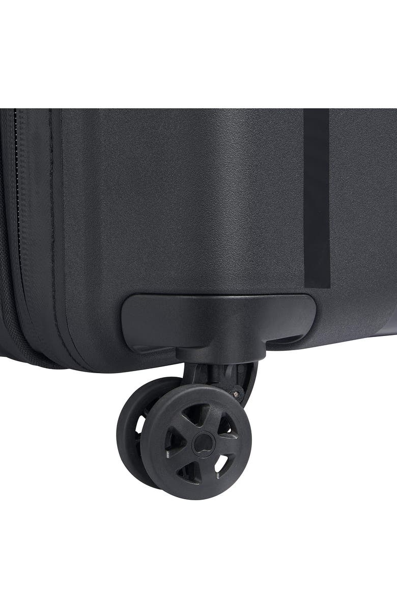 Delsey Paris Clavel Hardside Carry-On Expandable Luggage with Spinner Wheels, Alternate, color, Black