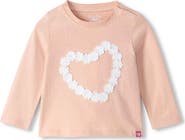 Hatley Cameo Rose Heart Long Sleeve T-Shirt