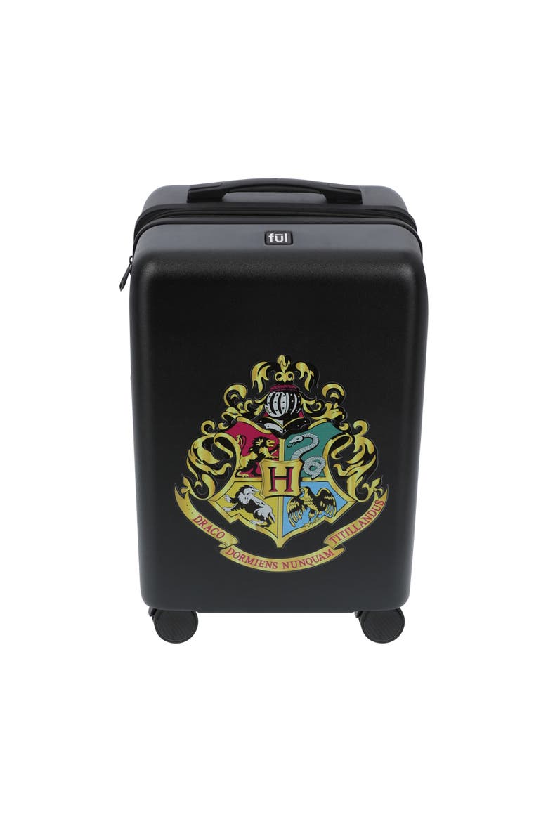 WB HARRY POTTER  22.5" CARRY-ON LUGGAGE, Alternate, color, BLACK