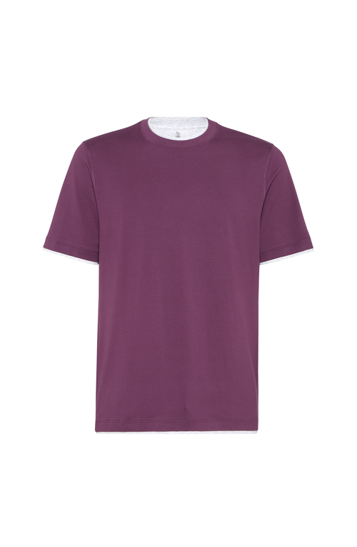 Brunello Cucinelli T-shirt Mit Rundem Ausschnitt
