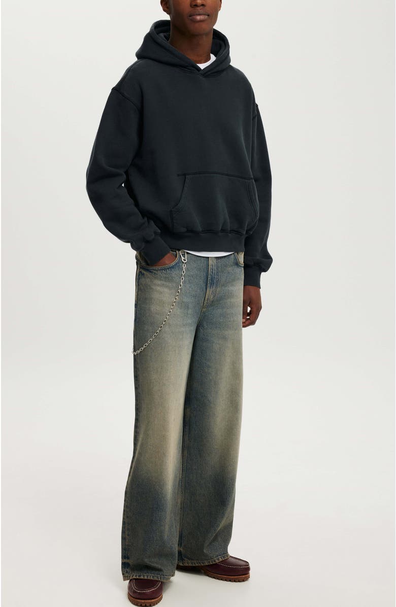 Cotton On Premium Cropped Fit Hoodie, Alternate, color, 