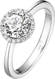 Lafonn Birthstone Halo Ring