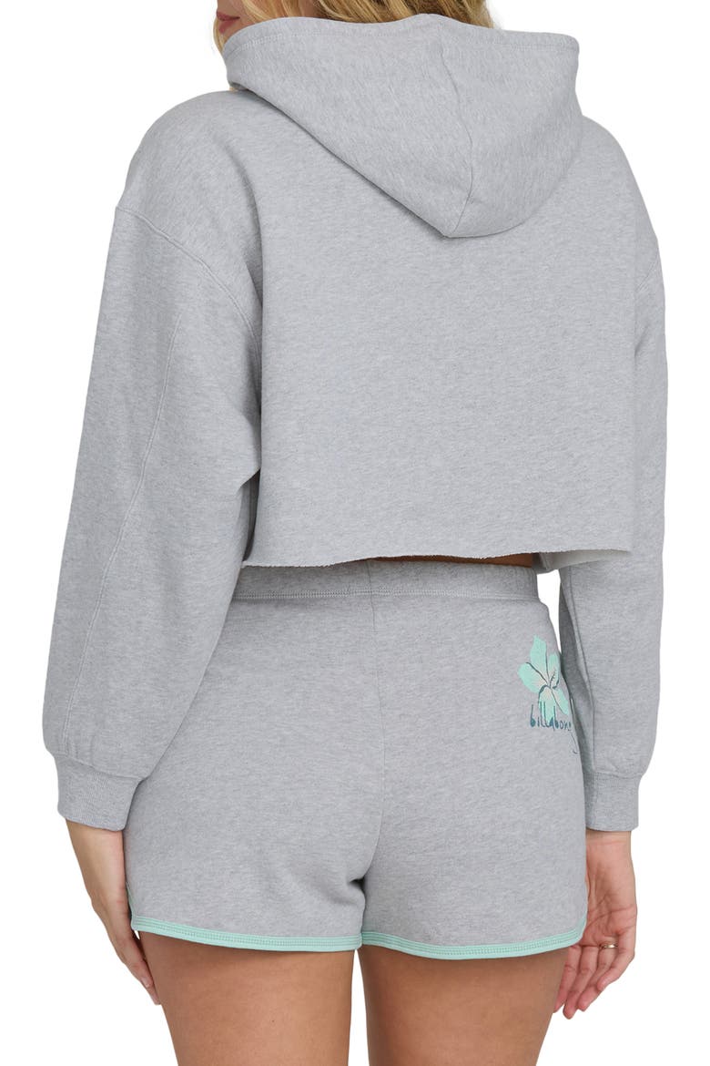 Palmer Fleece Shorts, Alternate, color, HEATHER GRAY