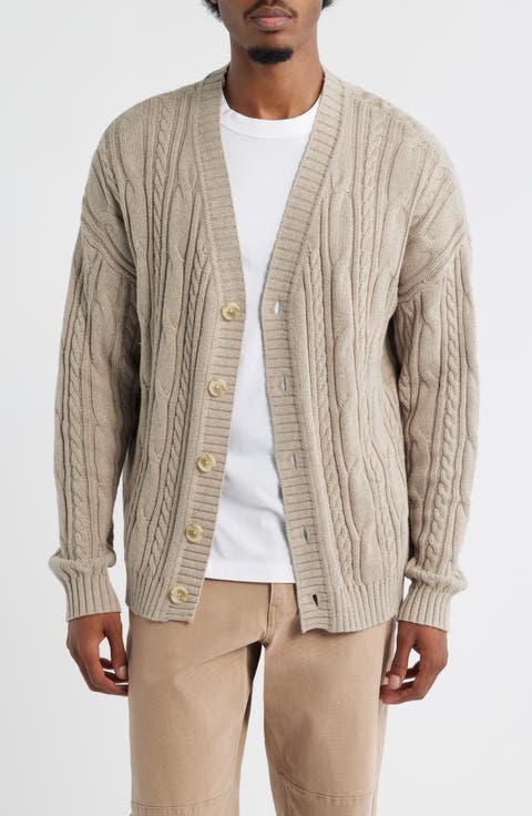 Cable Cotton Cardigan