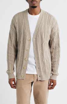BP. Cable Cotton Cardigan
